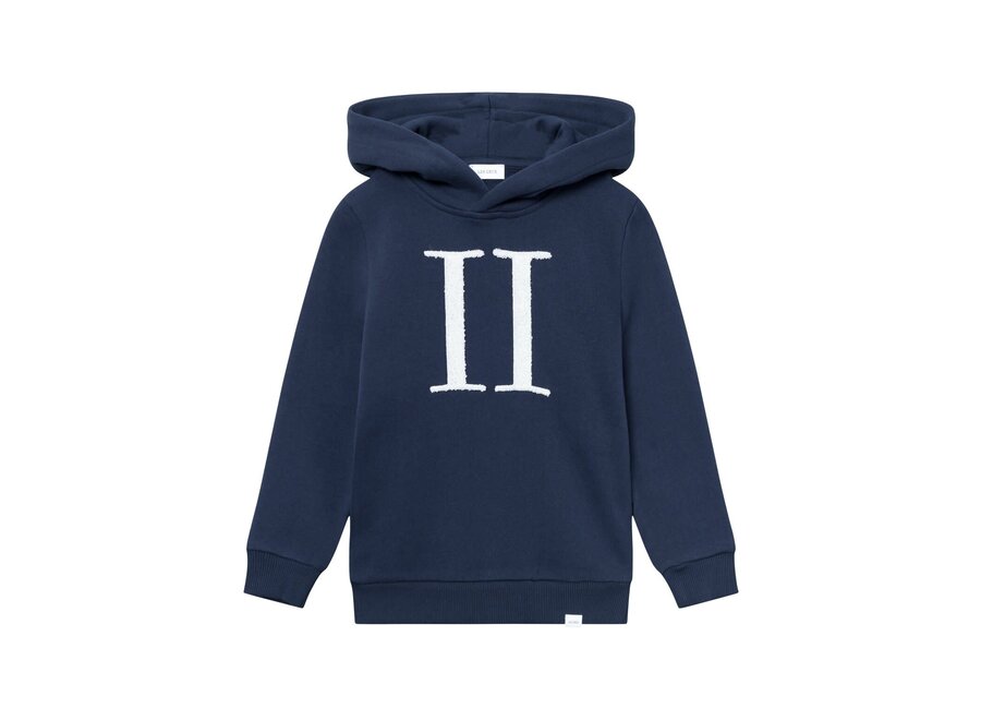 Encore Bouclé Hoodie Dark Navy/Ivory
