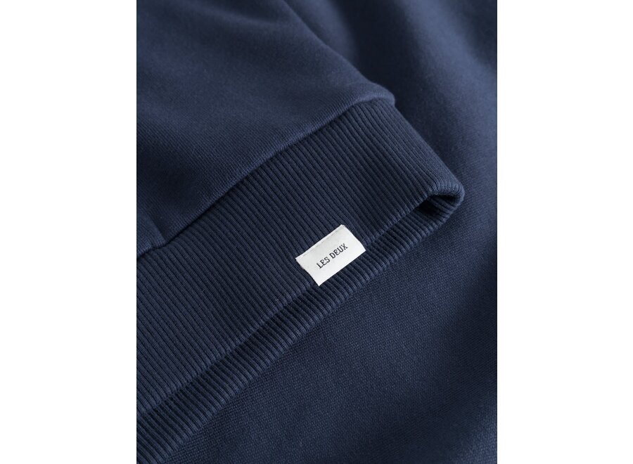 Encore Bouclé Hoodie Dark Navy/Ivory
