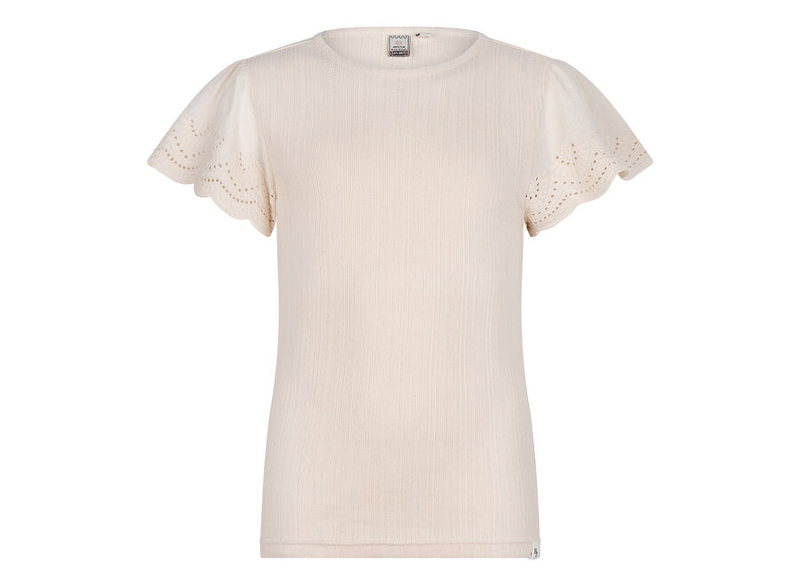 T-Shirt Broderie Anglaise Sandshell