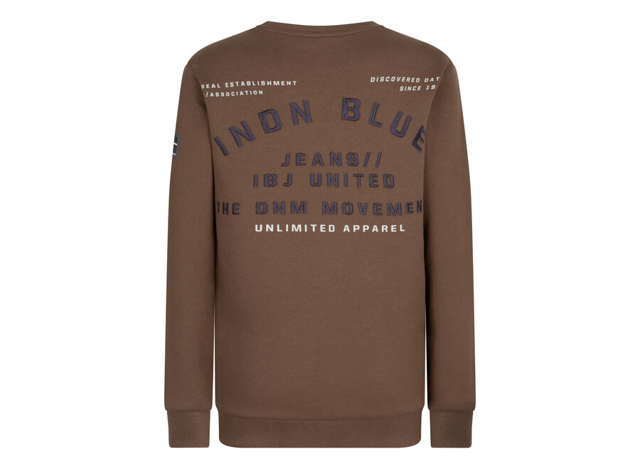 Sweater IBJ United  Spice Brown