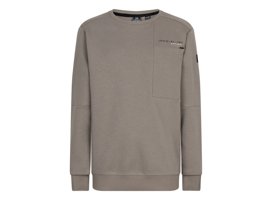 Sweater Cut & Sew Fancy Grey Sand