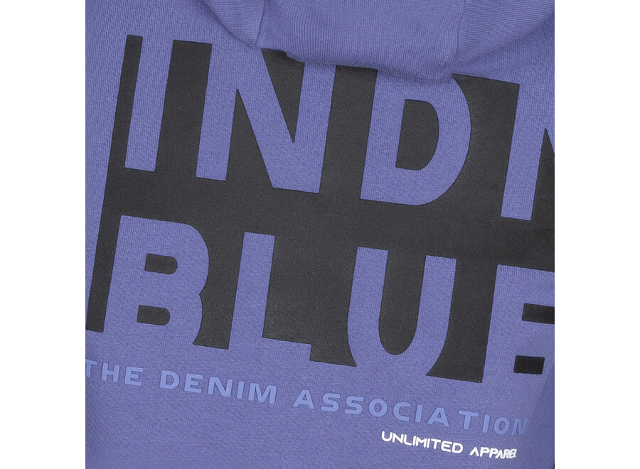 Hoodie INDN BLUE Purple Ash
