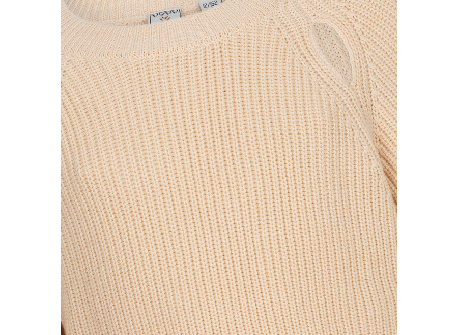 Knitwear Cut Out Sandshell