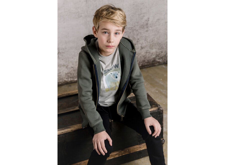 T-shirt Sjors Grey Melee