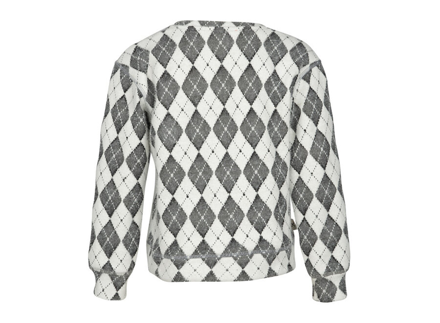 Pull Jip Grey & Off-White