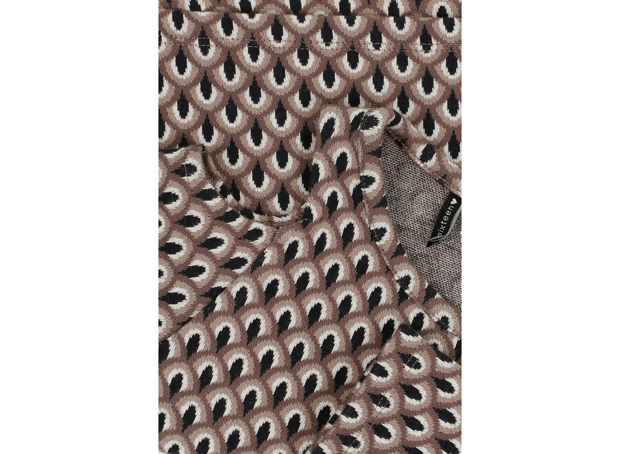 10sixteen Open Shoulder Top Graphic