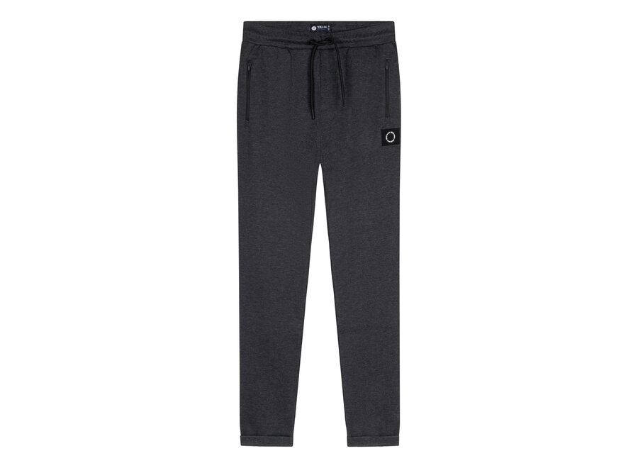 Jog Pants Twill stretch Zip Antracites Grey