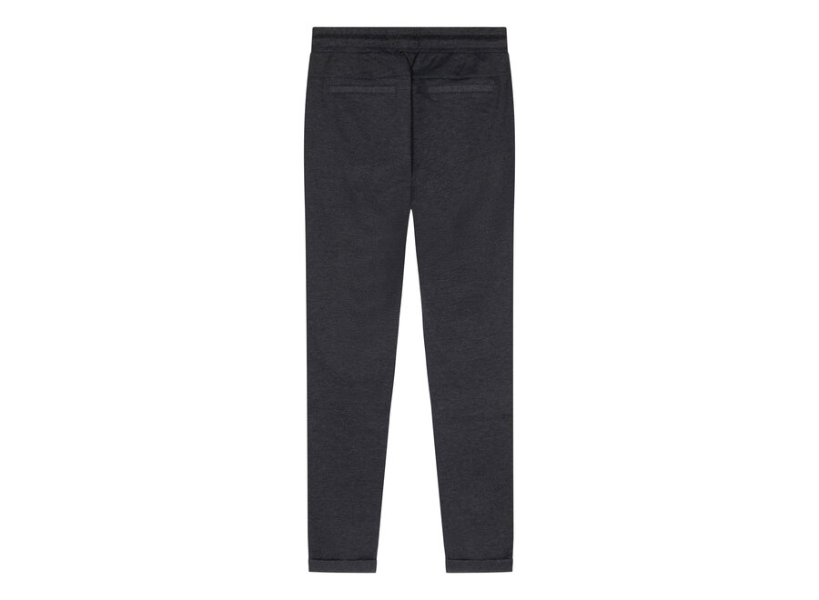 Jog Pants Twill stretch Zip Antracites Grey