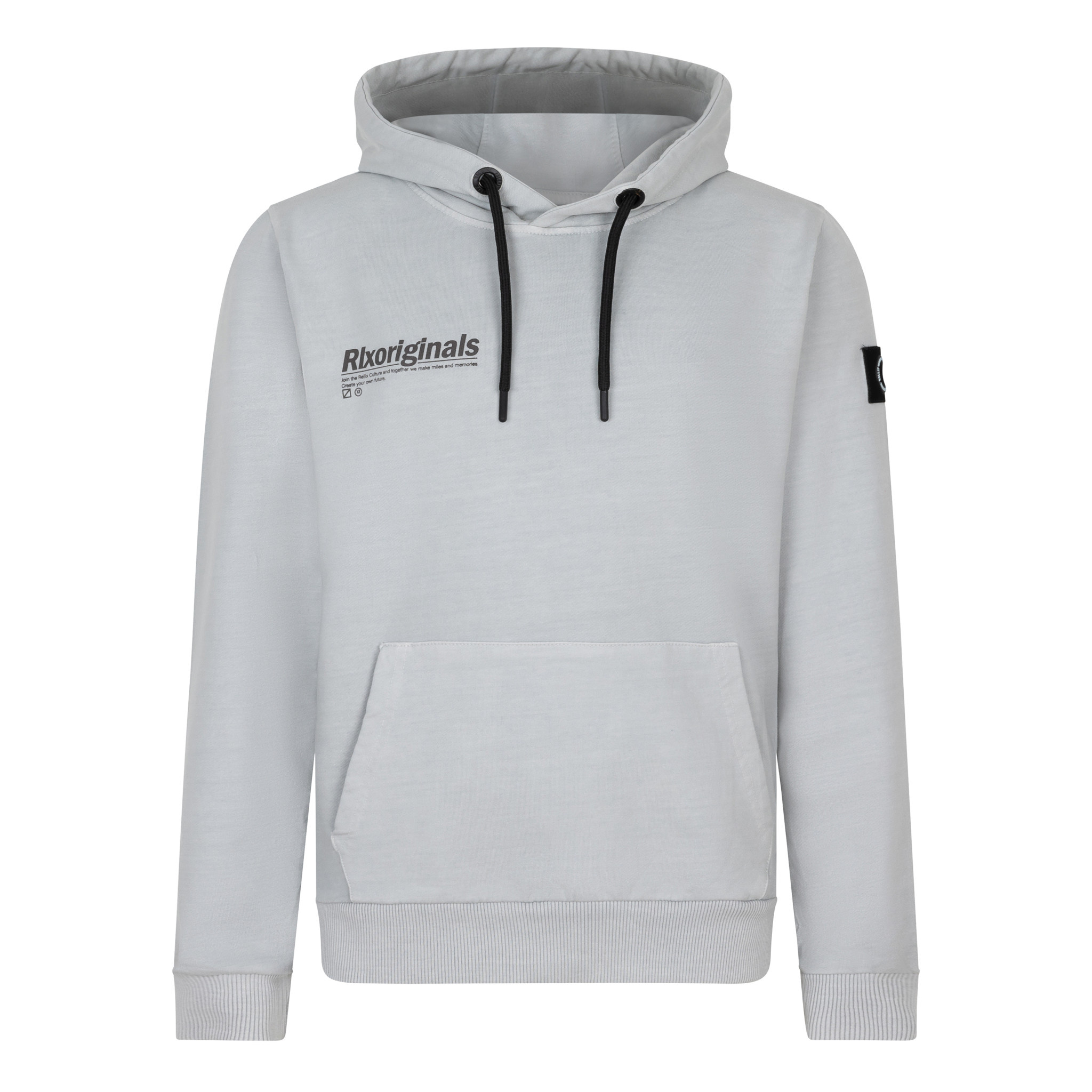 Oversized Hooded RLX Orig. Sea Grey