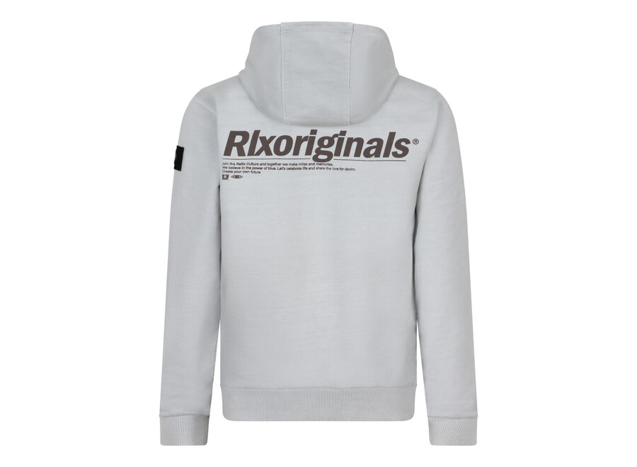 Oversized Hooded RLX Orig. Sea Grey