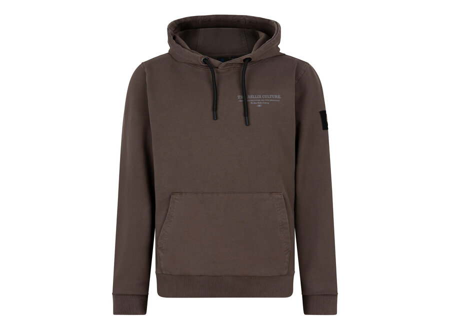 Oversized Hooded RLX Orig. Ash Brown