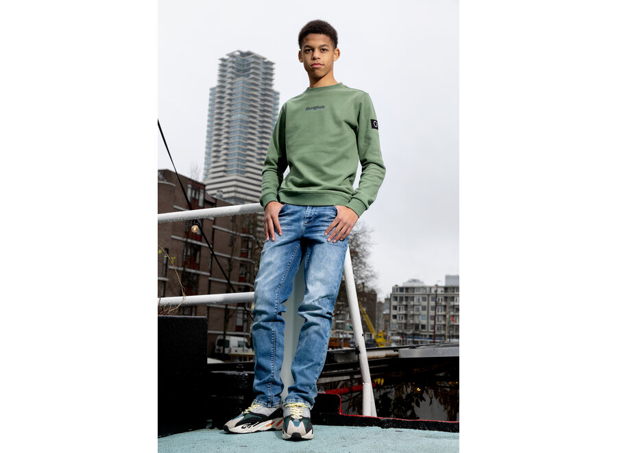 Sweater RLX Creative Brushed Dusty Lime