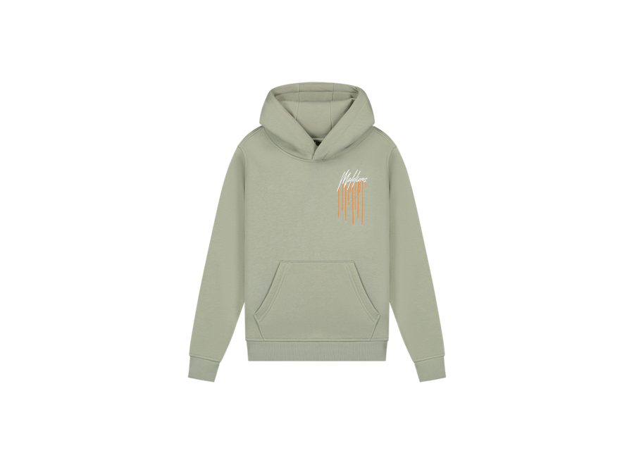 Painter Hoodie Seagrass/Orange