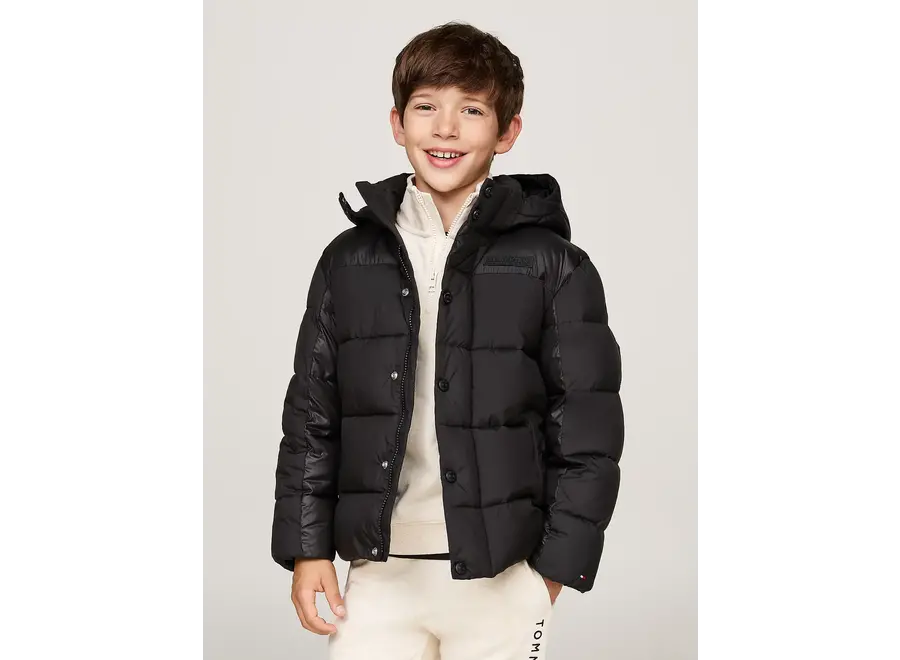 Contrast Padded Jack Black
