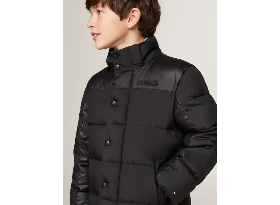 Contrast Padded Jack Black