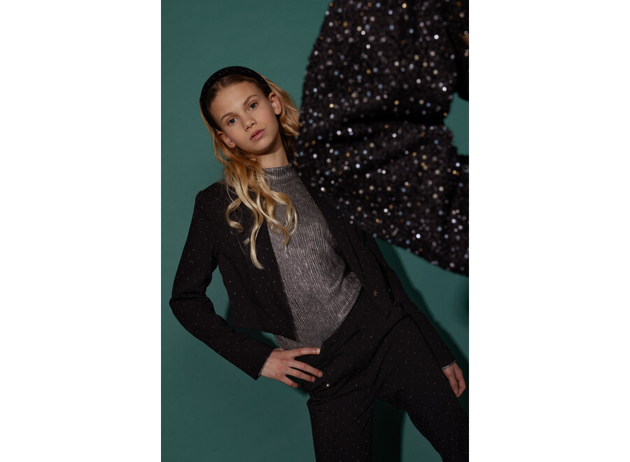 Top  Zera Plisse Pes Silver
