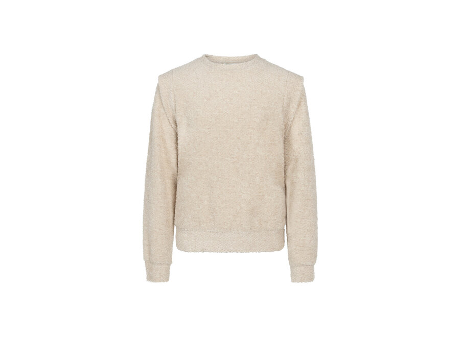 Sweater Carolla Terry Vis Sandystone