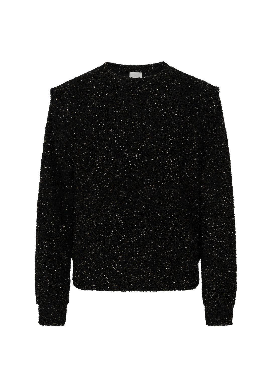Sweater Carolla Terry Vis Black