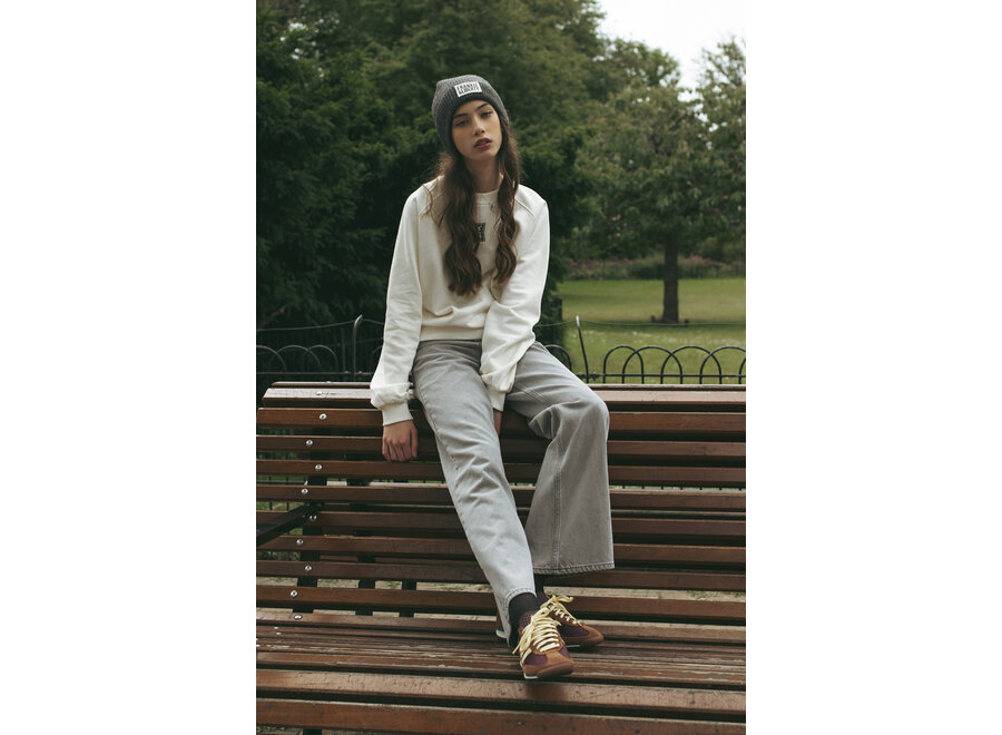 Pepper Beanie Dark Warm Grey