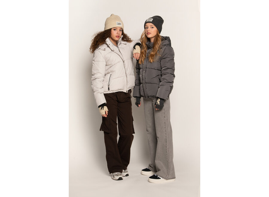 Pepper Beanie Dark Warm Grey