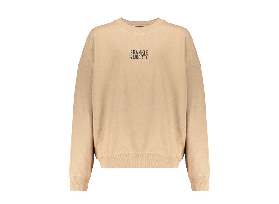 Paris Sweater Toffee Sand