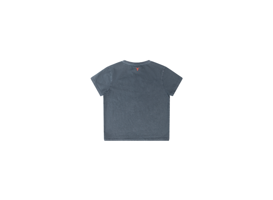 Knitted I Love T-Shirt Black