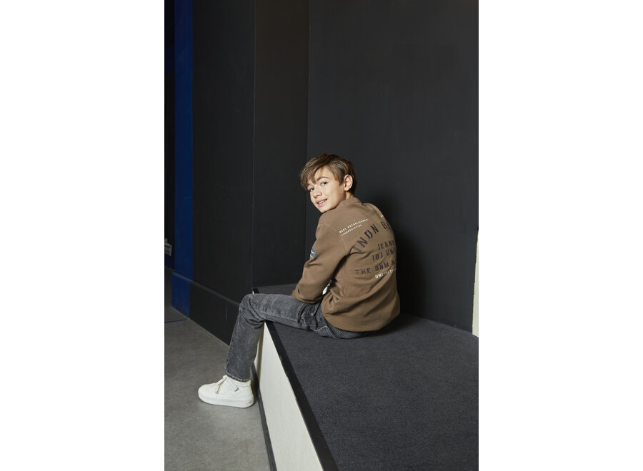 Sweater IBJ United  Spice Brown