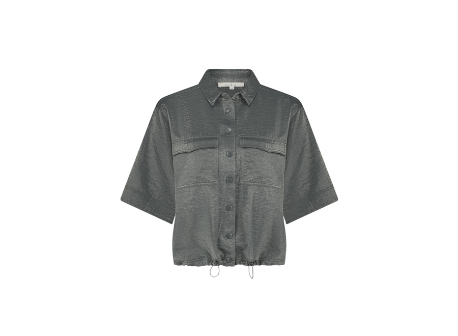 Jennifer Blouse Dark silver