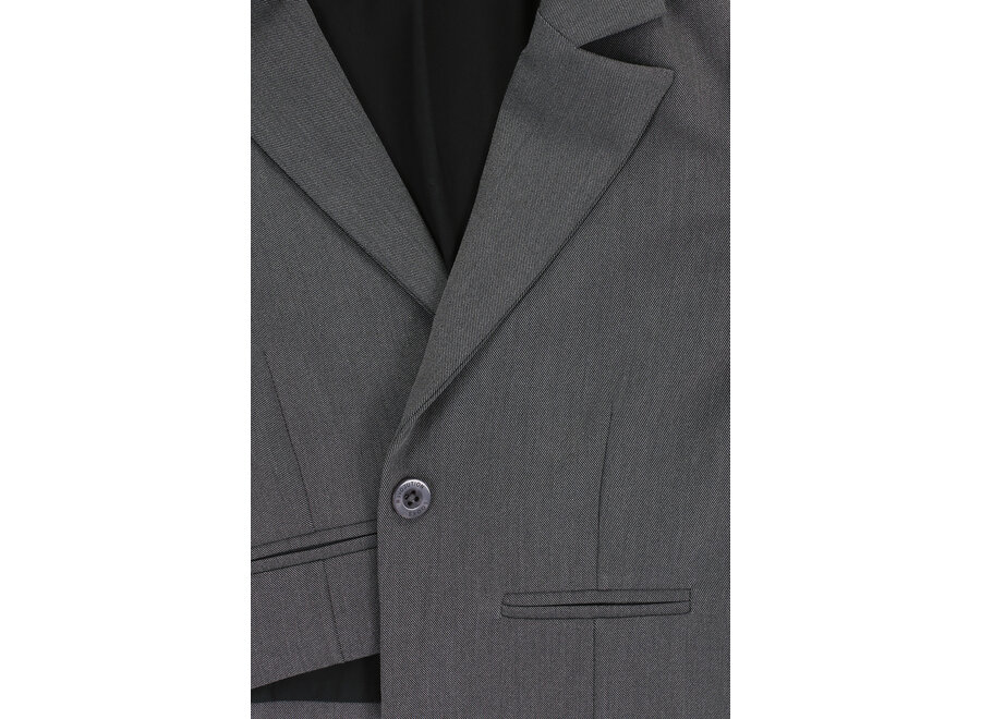 10sixteen Croped blazer Grey Melee