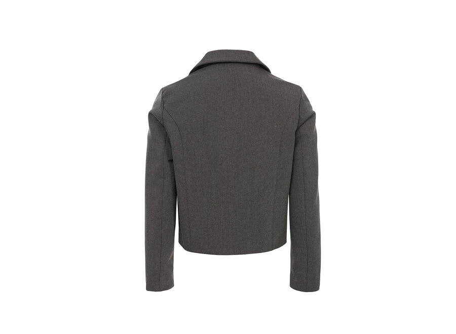10sixteen Croped blazer Grey Melee