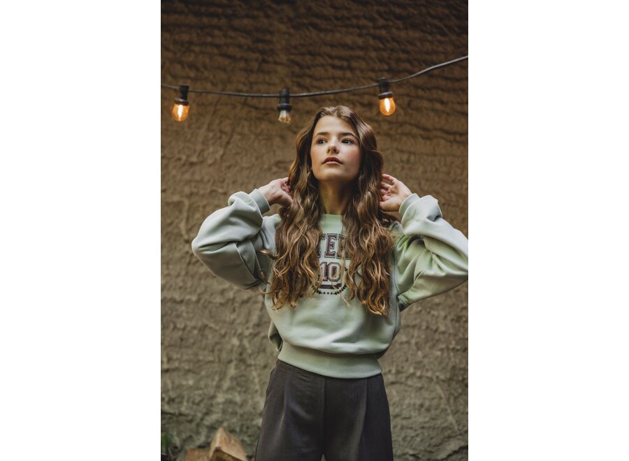 10sixteen Sweater Green Foam