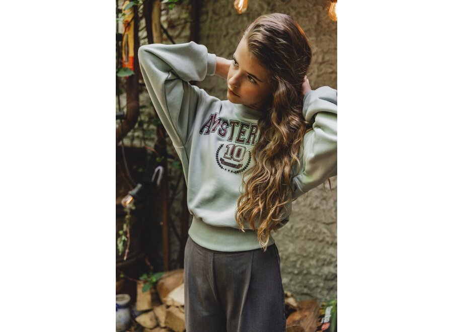 10sixteen Sweater Green Foam