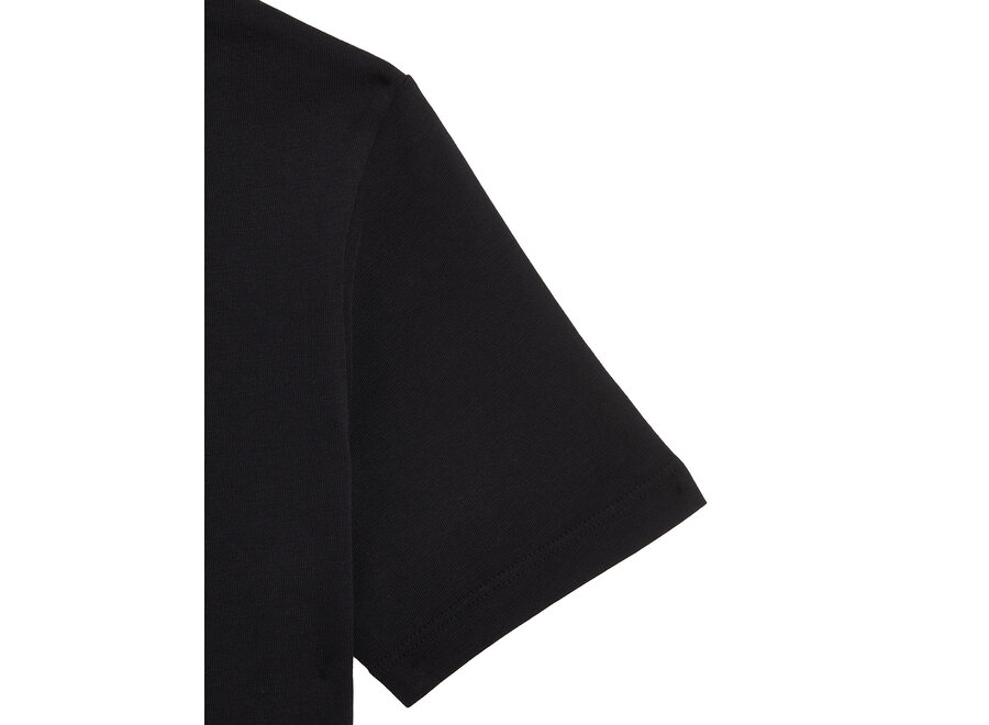 Plain T-shirt Jet Black