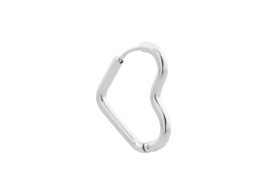 First Love Hoop Silver