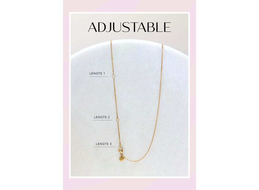 Cat Eye Necklace Gold