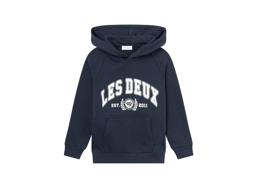 University Hoodie Dark Navy/Light Ivory
