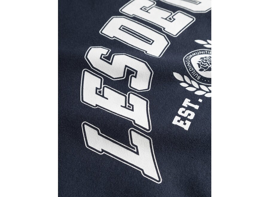 University Hoodie  Dark Navy/Light Ivory