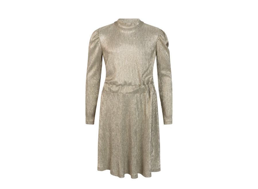 Dress Nimra Plisse Pes 165G Gold