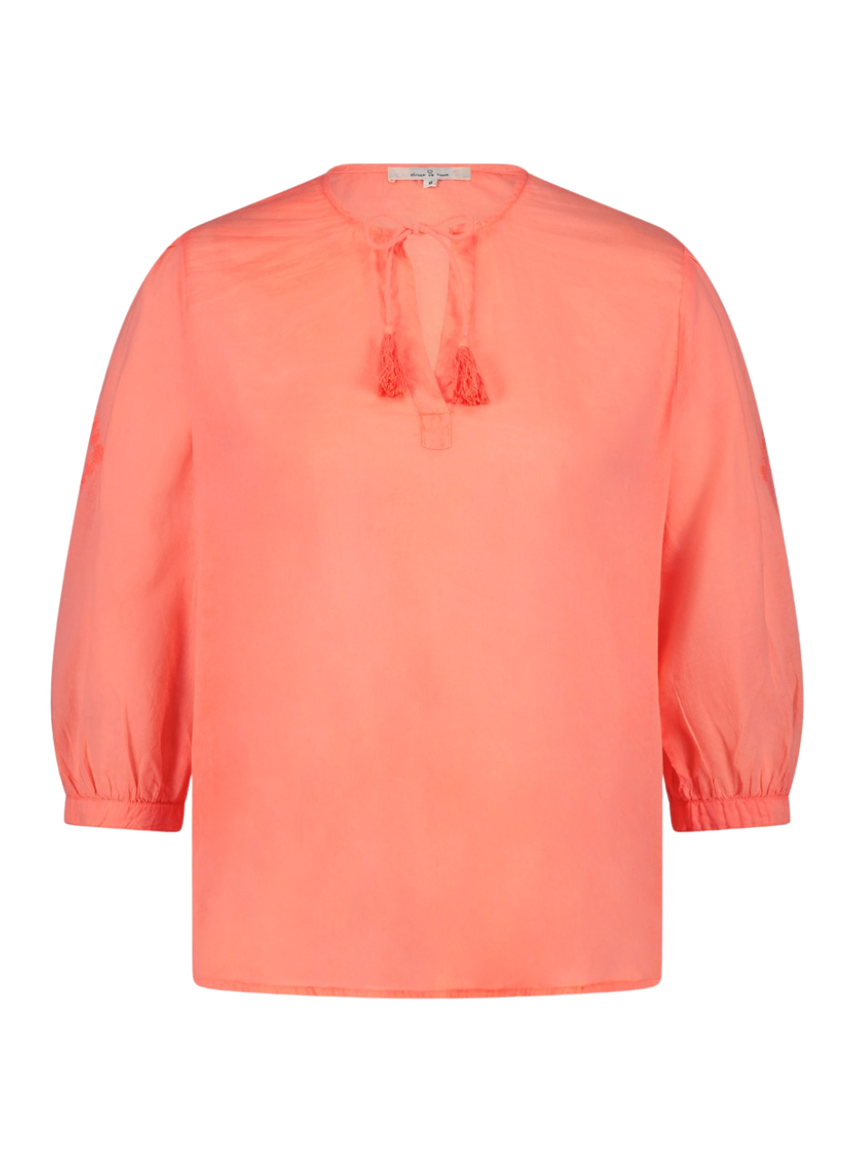 Heather Blouse Papaya punch