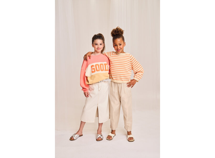 Letta Sweater BlockCoral