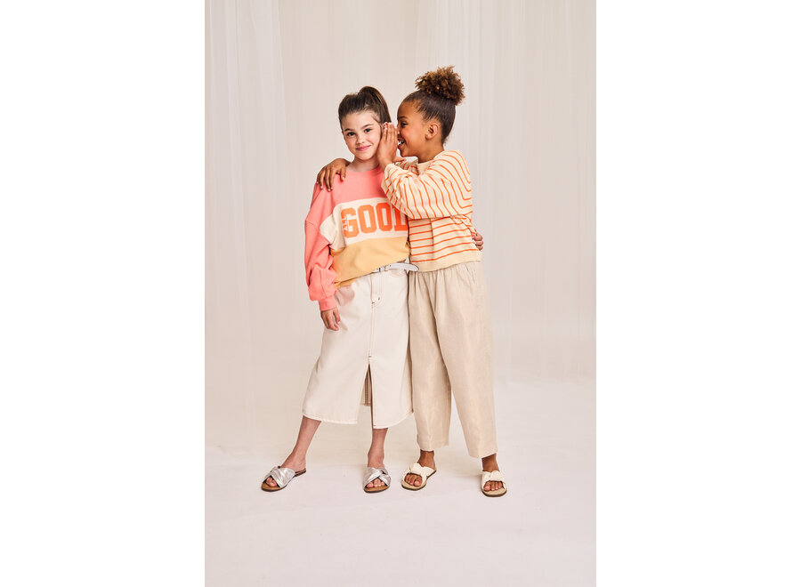 Letta Sweater BlockCoral