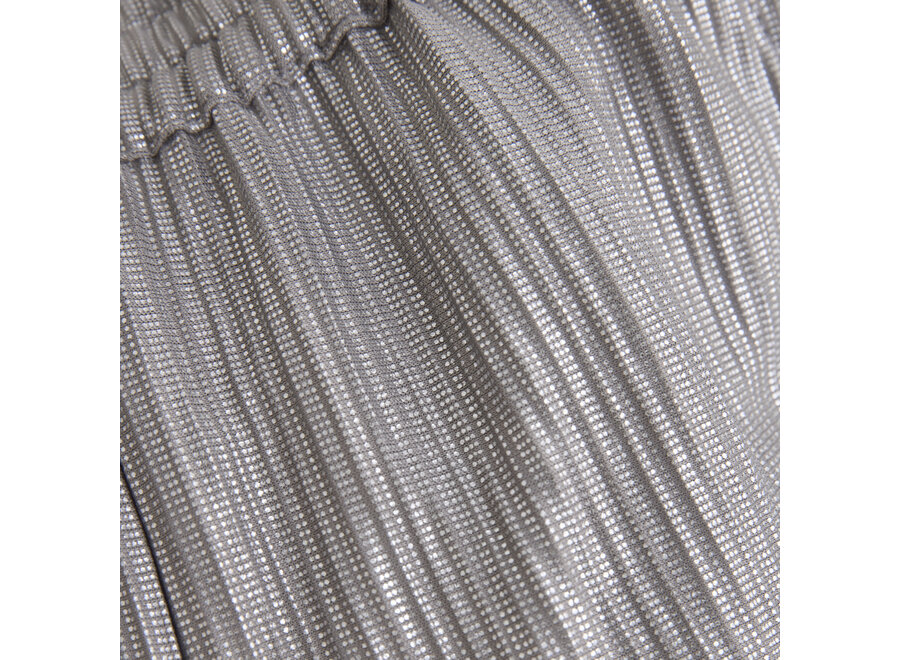 Wide Pants Metallic Phantom