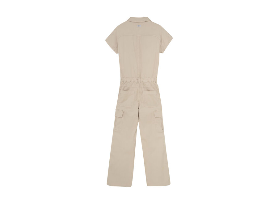 Jumpsuit Cargo Wide Fit Sandshell