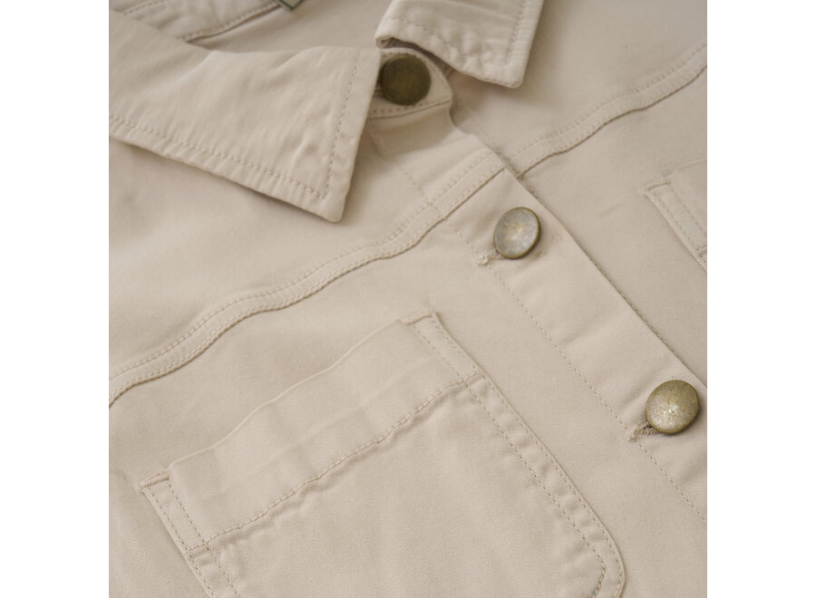 Jumpsuit Cargo Wide Fit Sandshell