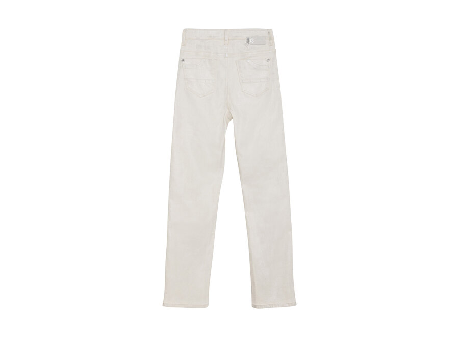 2160 Straight Fit White Silver Silver
