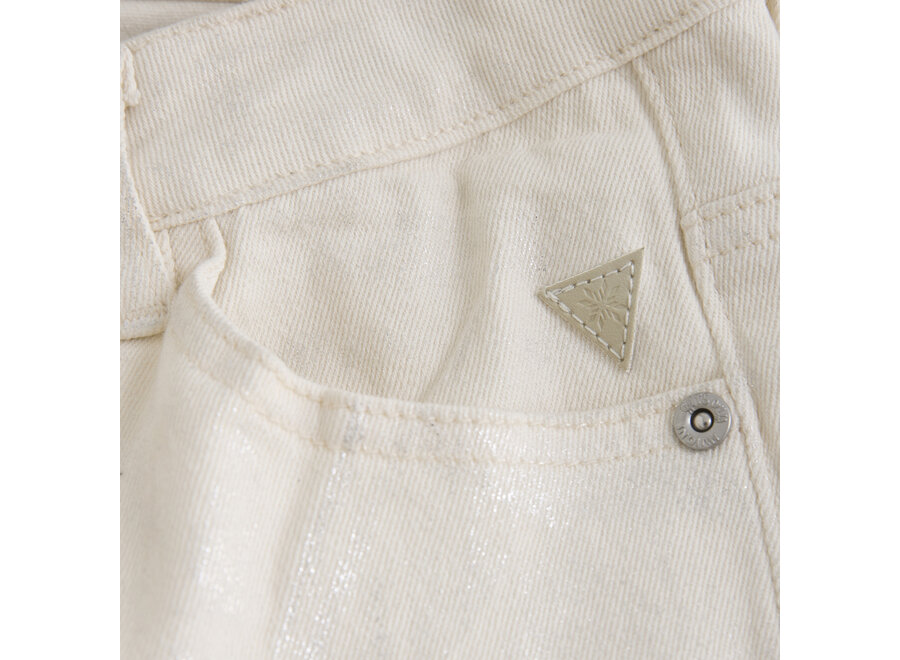2160 Straight Fit White Silver Silver