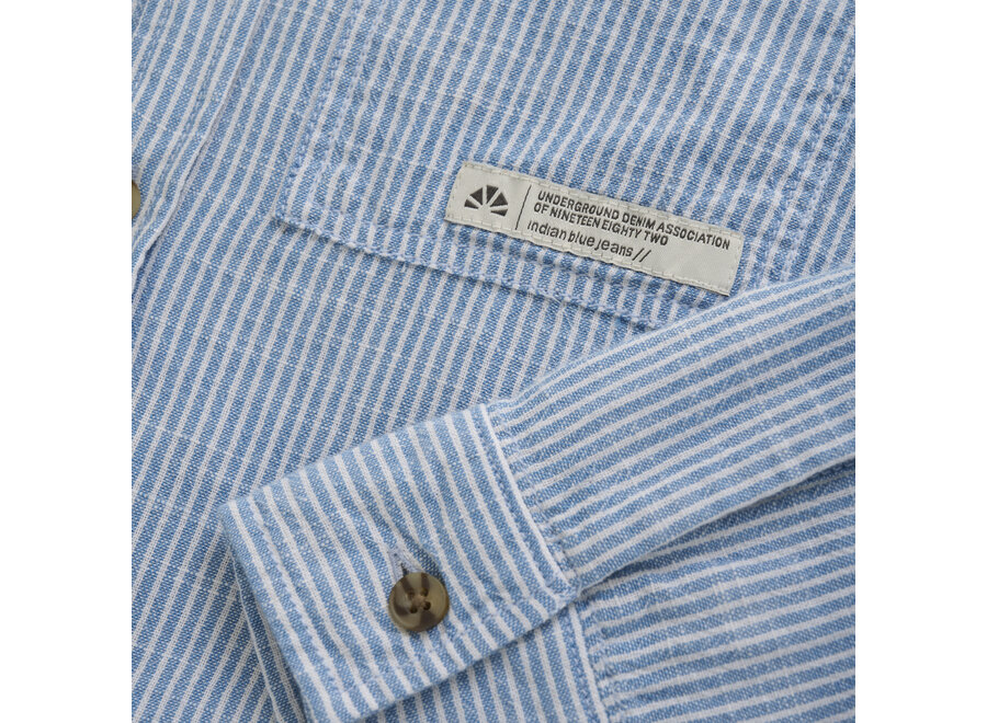 Shirt Linen Stripe Blithe