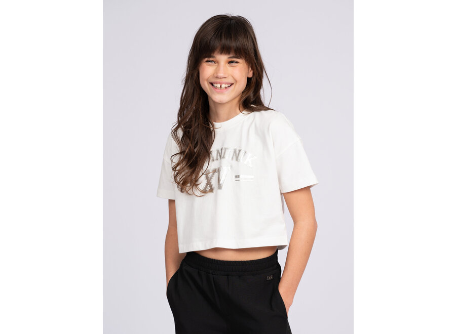 Varsity T-shirt Off White