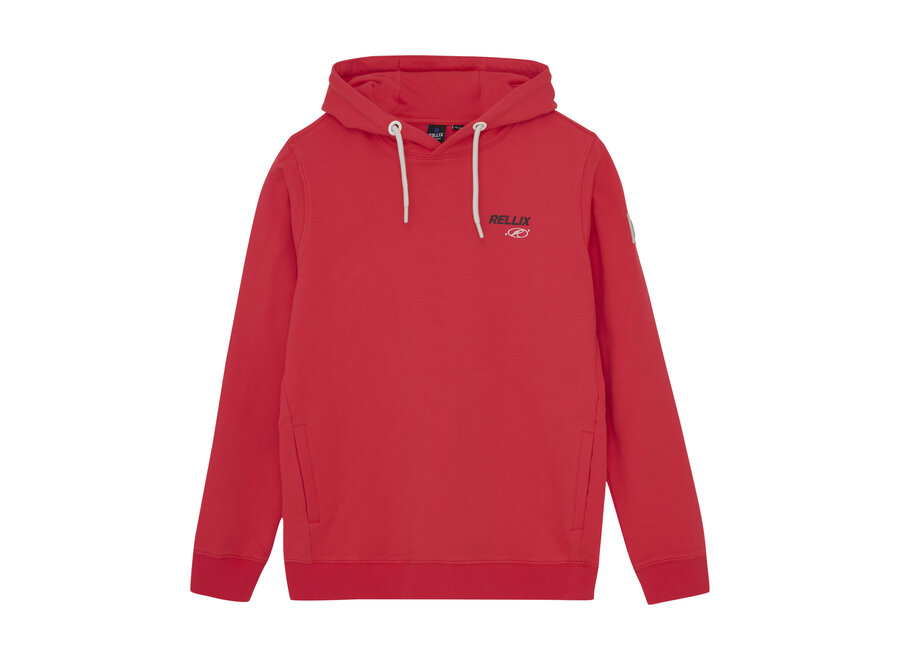 Hoodie Rellix Backprint Poppy Red