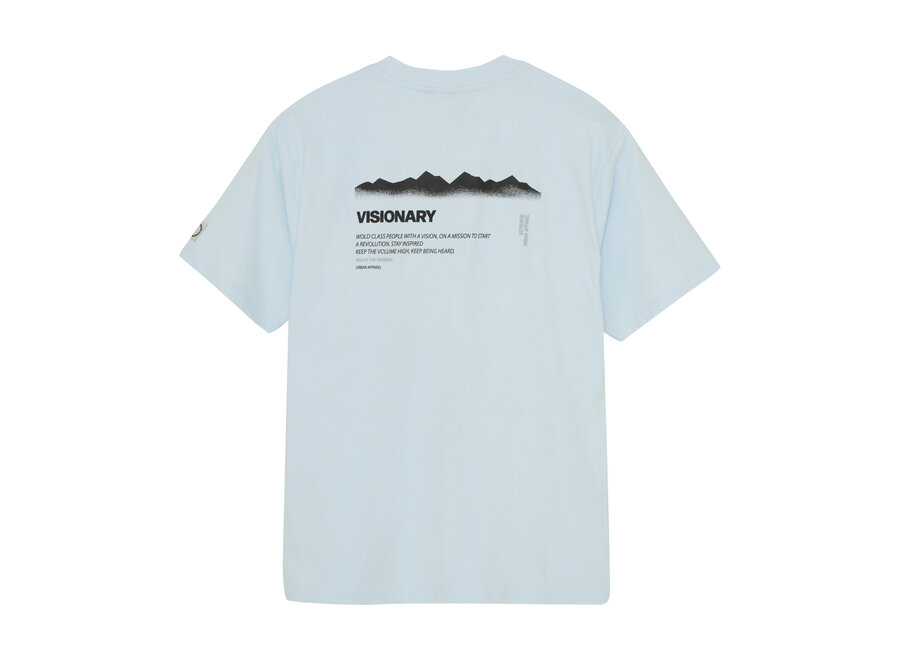 T-shirt RLX Backprint Frosty Blue